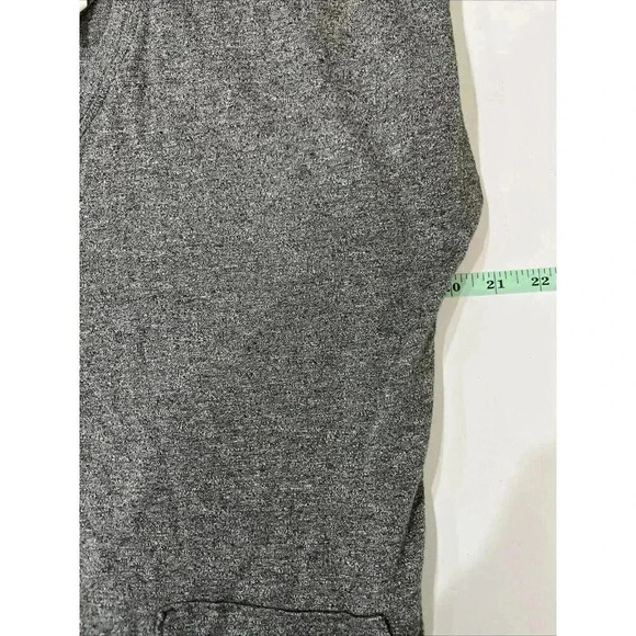 Loft Outlet Lounge Rayon Knit T Shirt Dress Size Small V Neck Heathered Comfort - Picture 4 of 6